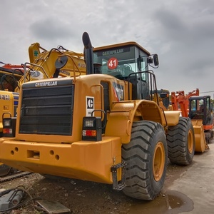 Chargeur sur pneus CAT 966h d'occasion à bas prix à Shanghai Meilleure vente Caterpillar 950h Original Japan Engine Front Loader - Product Image 1