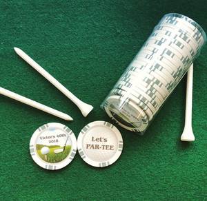 Tube de transport personnalisé OEM/ODM pour marqueurs de balles de golf avec design jeton de poker CN - Product Image 3