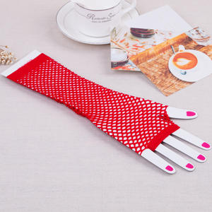 結婚式の手袋指なしネット手袋パーティーグローブパフォーマンス用 - Product Image 5