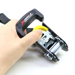 1 "25mm Logo personalizzato Ergo manico rivestito in gomma cricchetto legare verso il basso le cinghie di fissaggio cintura - Product Image 4