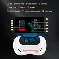Rodillo Masajeador Corporal 8D para Músculos, Reafirmación de la Piel y Terapia Facial
