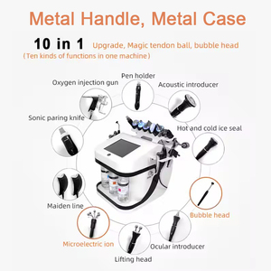 Professional Hydro Dermabrasion Diamond Peeling Hydra Oxygen Facial Machine with Skin <b>Scrubber</b> for <b>Face</b> & Body - Product Image 5