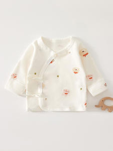 Veste sans armature en coton pur à motif de dessin animé pour bébé nouveau-né, 0-3 <span class=keywords><strong>mois</strong></span>, printemps automne - Product Image 6