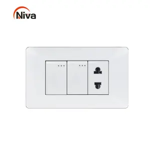 China Supplies New Style 10amps 2pin Individual Outlet Light Switches And Sockets Electrical