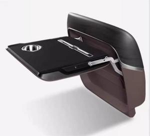 2024 vendita diretta in fabbrica aurora boreale sedile in fibra di carbonio Aero Sport sedile 12V Wireless sedile auto di ricarica tavolo - Product Image 2