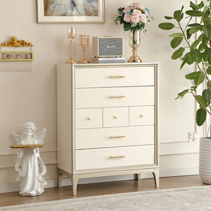 Cajones de moda caliente Mueble de TV alto <span class=keywords><strong>blanco</strong></span> Mueble de esquina de sala de estar de lujo moderno <span class=keywords><strong>Aparador</strong></span> Gabinete de madera maciza - Product Image 2