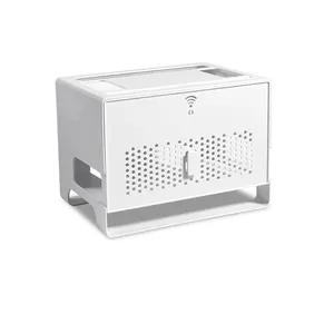 Desktop Socket Plastic Cable Modern Simple White Router Wifi Wireless Storage Box