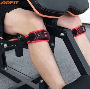 Rodillera Deportiva Ajustable Personalizada con Soporte <span class=keywords><strong>para</strong></span> Rótula, Correa Ortopédica Delgada de Alta Calidad - Product Image 1