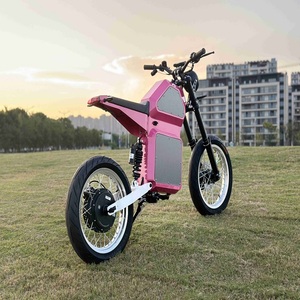 Motocicleta Eléctrica Todoterreno QS205 V3 con Motor MDX3 de Gran Potencia, Neumáticos Anchos, Estilo Stealth Bomber, 12600w, Bicicleta Eléctrica de Montaña - Product Image 1