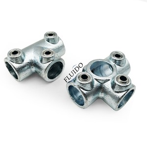 Collier de serrage pour tuyaux en fonte malléable personnalisé, haute résistance, résistant <span class=keywords><strong>à</strong></span> la corrosion, finition noire, raccords et outils pour colliers de serrage structurels - Product Image 1