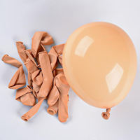 Ballons en latex rétro de couleur jaune citron uni de taille mini de 5 pouces, très vendus