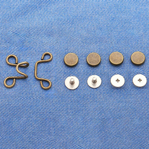 Boutons décoratifs universels détachables à fixation par crochet réglable pour jeans, sans couture, pour vêtements à la taille - Product Image 6