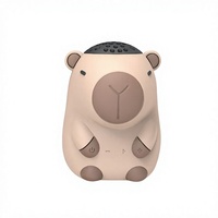Mini-enceintes sans fil TK910 Kapibara en forme de poupée de dessin animé, modèle d'action mignon insérable, en plastique, avec batterie intégrée
