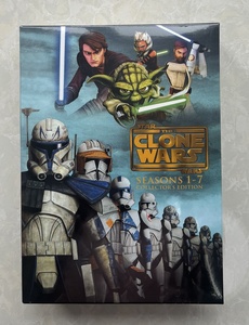 Serie TV Star Wars: The Clone Wars - Stagioni Complete 1-7 (DVD, 2023, Set 25 Dischi) Film in DVD - Product Image 1