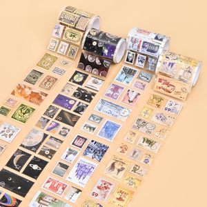 เทปติดแสตมป์ สำหรับอุปกรณ์ทำสมุดภาพ สมุดบันทึกแบบ Bullet Journaling สมุดจดบันทึกแบบ Junk Journal งานฝีมือ DIY (ธรรมชาติและเทคโนโลยี) - Product Image 4
