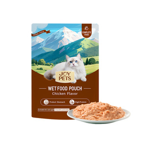 Cibo Umido Premium JOY PETS per <span class=keywords><strong>Gatti</strong></span>, Biologico, ad Alto Contenuto Proteico, 80g, Halal, Senza Cereali, Alimento Base Salutare - Product Image 1