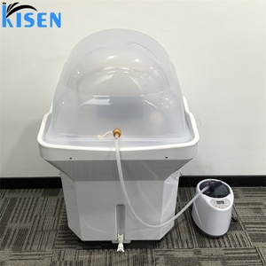 อ่างสระผมเคลื่อนที่ KISEN รุ่นทันสมัย ไม่ต้องติดตั้งระบบประปา พร้อมถังเก็บน้ำ 60 ลิตร ระบบหมุนเวียนน้ำ และระบบอบไอน้ำ - Product Image 3