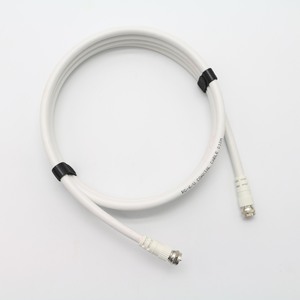 Rg6/U haute vitesse Compression 75ohm connecteur de Type F gaine en PVC câble coaxial RF rallonge de cordon pour câbles de Communication TV HD - Product Image 6