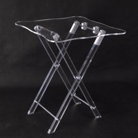 Nouvelle table basse pliante en acrylique convertible et extensible, style arabe moderne, écologique, taille personnalisable, mobilier de maison, en promotion