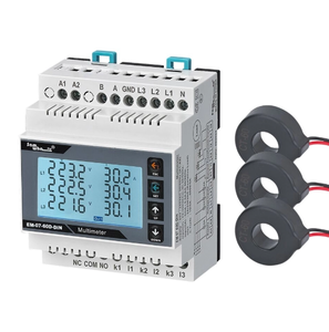 Samwha-DSP EM-07-DIN-100D Din-Rail kỹ thuật số bảo vệ vạn năng ba pha Volt Ampe tần số mét LCD - Product Image 2