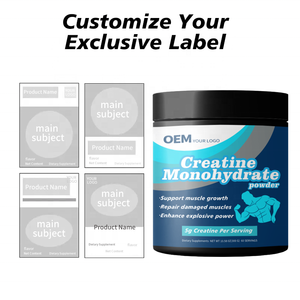 Creatina Monohidrato en Polvo de Alta Calidad, Empaque Personalizado de Fábrica, Múltiples Diseños de Etiquetas, Opciones de Botella y Caja, MOQ Flexible - Product Image 5