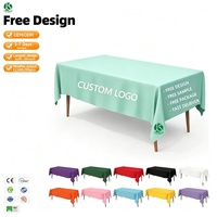 Nappe de table en rouleau rouge et blanche, imprimée sur mesure, résistante à l'huile, disponible en gros, nappes jetables en plastique, disponible dans une variété de couleurs