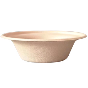 Cuenco de papel apto para microondas, platos de Picnic al aire libre a granel, cuenco Kraft desechable, platos de cena de papel para bodas y recepciones - Product Image 5