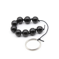 Chaîne de perles anales en verre pour femmes et couples, jeu de rôle BDSM, jouet de bien-être pour adultes, massage intime, distribution en gros, 100% étanche