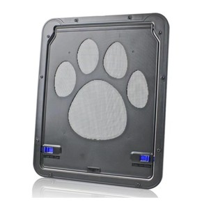 Nouvelle porte pour animaux de compagnie (chats et chiens) pour fenêtre moustiquaire, facile à installer, pour entrée et sortie, avec clôture - Product Image 1