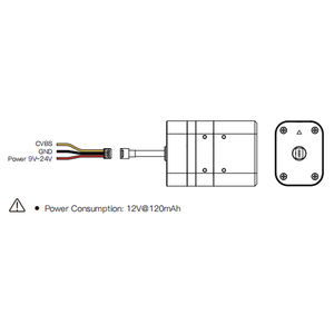 Cámara termográfica al por mayor IRC 384/640 de óxido de vanadio sin enfriar para exteriores, detección de movimiento en caliente, cámaras para drones y gimbals - Product Image 6
