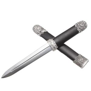 Couteau tactique de survie Fan Lihua Sword, lame droite à pointe clip, manche en noyer G10, acier inoxydable de haute qualité, étui, DIY, OEM - Product Image 1