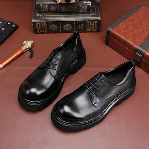 Zapatos Oxford de hombre de alta calidad, hechos a medida con cuero genuino, elegantes y transpirables, ideales para ocasiones de boda. - Product Image 3