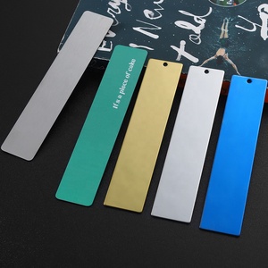 Marque-pages promotionnels en acier inoxydable, marque-page en cuivre avec chaîne - Product Image 6