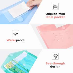 <span class=keywords><strong>Enveloppe</strong></span> <span class=keywords><strong>en</strong></span> plastique avec poche pour étiquette, dossier de classement <span class=keywords><strong>en</strong></span> plastique, organiseur de documents transparent pour l'école, le bureau, le <span class=keywords><strong>travail</strong></span>, l'organisation <span class=keywords><strong>à</strong></span> <span class=keywords><strong>domicile</strong></span> - Product Image 6