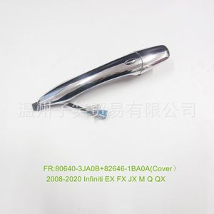 มือจับประตูด้านนอกโตโยต้า 80640-3JA0B/80646-1BA0A อะไหล่ทดแทนโลหะ - Product Image 2