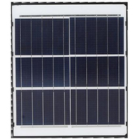 Ventilateur de plafond solaire avec panneau solaire et télécommande pour camping, maison et extérieur – Alimenté par l'énergie solaire