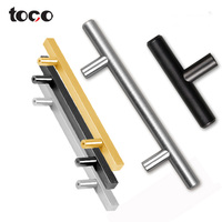 Profil de poignée en G TOCO en aluminium thermolaqué pour tiroir, commode, chambre à coucher, type de forme moderne, pour armoire de cuisine à porte dissimulée