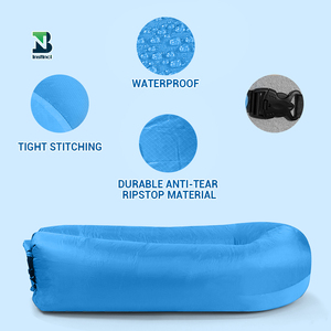 Bản Năng Bán Nóng Thời Trang Inflatable Lounger Không Khí Đầy <span class=keywords><strong>Sofa</strong></span> Lounger Ngủ Ngoài Trời Bãi Biển Không Khí Bean Bag Ghế - Product Image 4