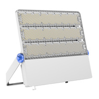 Reflector LED Modular de Aluminio para Estadios, 1000W, IP66, Impermeable, Blanco Cálido, Regulable 0-10V, para Estacionamientos