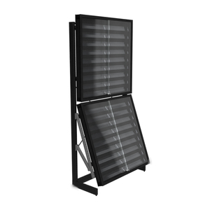 Tùy chỉnh kim loại trong suốt tầng thường vụ giao dịch thẻ hiển thị trường hợp hiện đại pokémoon thẻ thể thao thẻ hiển thị giới thiệu đứng - Product Image 1