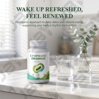 Capsules de drainage lymphatique, formule végétalienne à base de plantes, soutien à l'équilibre fluide, marque privée, faible MOQ, fabrication sous contrat
