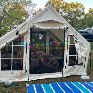 Carpa de aire inflable Oxford para 12 personas, impermeable, al aire libre, familiar, tienda de campaña para 1 persona, tiendas para acampar en plein air 2 personne - Product Image 2