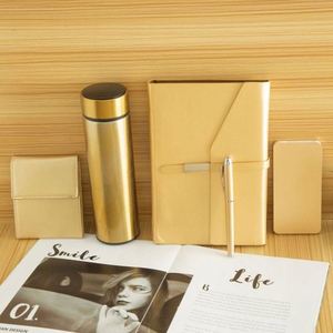 Custom Leather <b>Notebook</b> Gift <b>Set</b> with Digital Printing-Branded Corporate Gifts for Clients & Employees - Product Image 2
