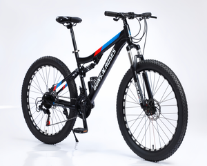 <span class=keywords><strong>Bicicleta</strong></span> de Montaña <span class=keywords><strong>Cross</strong></span> Country de Doble Suspensión de 26", 27.5" y <span class=keywords><strong>29</strong></span> Pulgadas, Rueda CNC, Manillar Plano, Cuadro de Alta Resistencia - Product Image 4