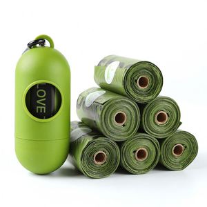 Bolsas de Alta Calidad para Excremento de Perro a Prueba de Fugas con Dispensador, Bolsas Biodegradables para Excremento de Perro - Product Image 1