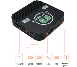 เครื่องเล่นเกมสต็อกพร้อมส่ง 4K สไตล์อาร์เคด จอยสติ๊กไร้สาย 10000+ เกม 3D รองรับทีวีและโปรเจคเตอร์ - Product Image 2