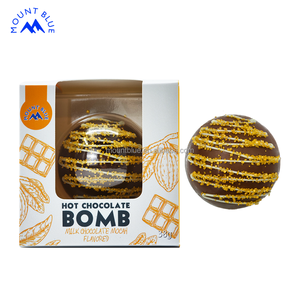 <span class=keywords><strong>Bombe</strong></span> au chocolat chaud riche et saine avec biscuit 100% chocolat saveur café boîte noire - Product Image 4