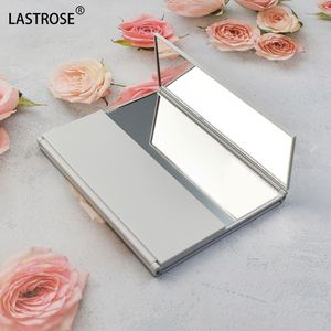 High Quality ABS Plastic Tri-fold <b>Makeup</b> Mirror Private Label Portable Travel Foldable <b>Vanity</b> Mirror With Stand - Product Image 4