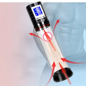 Dispositivo de mejora masculina Dispositivo de erección al vacío para adultos con anillo para el pene Entrenamiento de juguetes sexuales para hombres - Product Image 1