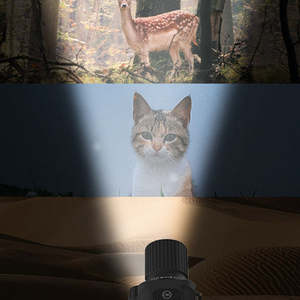 Monoculaire de vision nocturne numérique infrarouge 3x-5x 600m, télescope en alliage d'aluminium, lentilles multicouches, construction durable pour l'extérieur et la nuit - Product Image 6